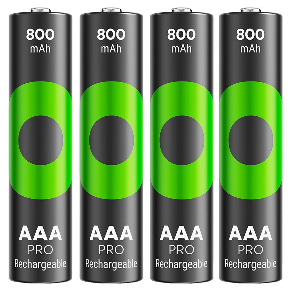 Ayt GP Pro AAA İnce 800 mAh 4’lü Şarjlı Pil