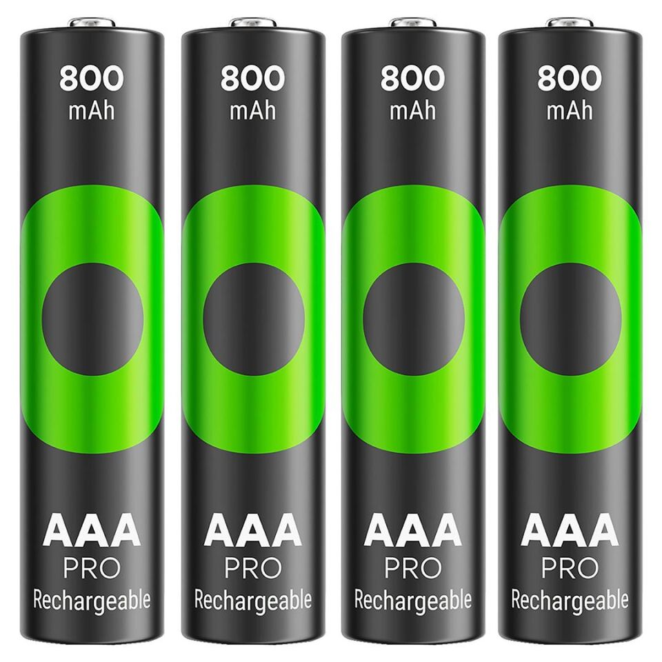 Ayt GP Pro AAA İnce 800 mAh 4’lü Şarjlı Pil