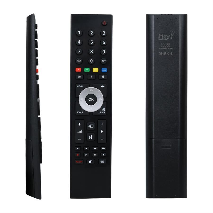 Hey Arçelik Beko Gri Göbek 3D Tuşlu Lcd Led TV Kumanda