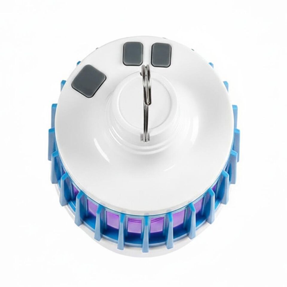 Powermaster MX-858 USB'li Sinek Öldürücü Özellikli 3 Modlu Şarjlı Kamp Feneri Sivri Sinek Cız