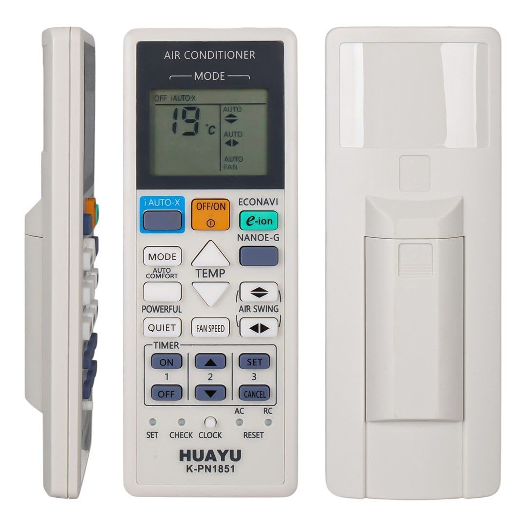 Huayu K-PN1851 Universal Panasonic Klima Kumandası Tüm Panasonik Klimalara Uyumlu