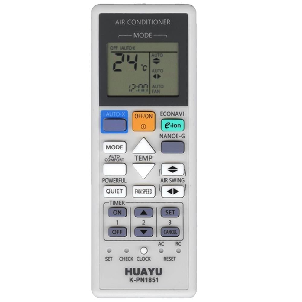 Huayu K-PN1851 Universal Panasonic Klima Kumandası Tüm Panasonik Klimalara Uyumlu