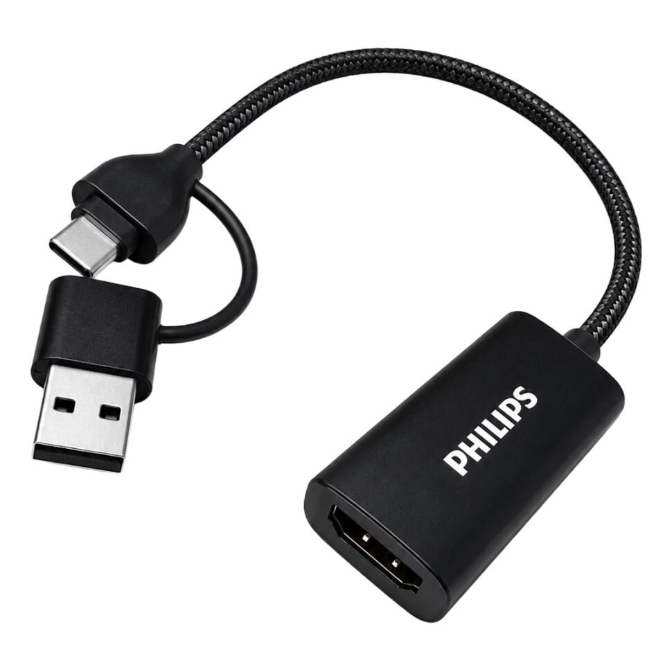 Philips SWR1650F/93 HDMI To USB-C / USB 2.0 Full HD Görüntü Yakalama Kartı (Video Capture Card)