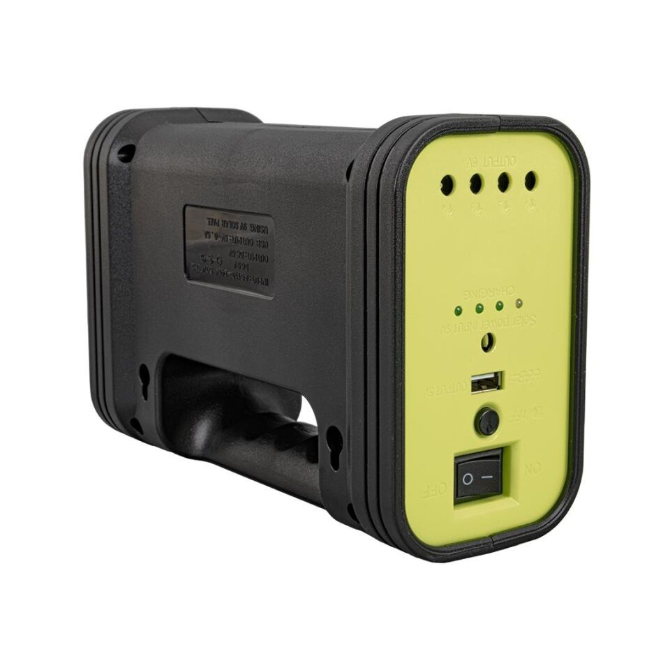 Powermaster GD-12 Solar Panelli 3 Ampullü Solar Güneş Enerjili Işıldak Fener Kamp Lambası Aydınlatma