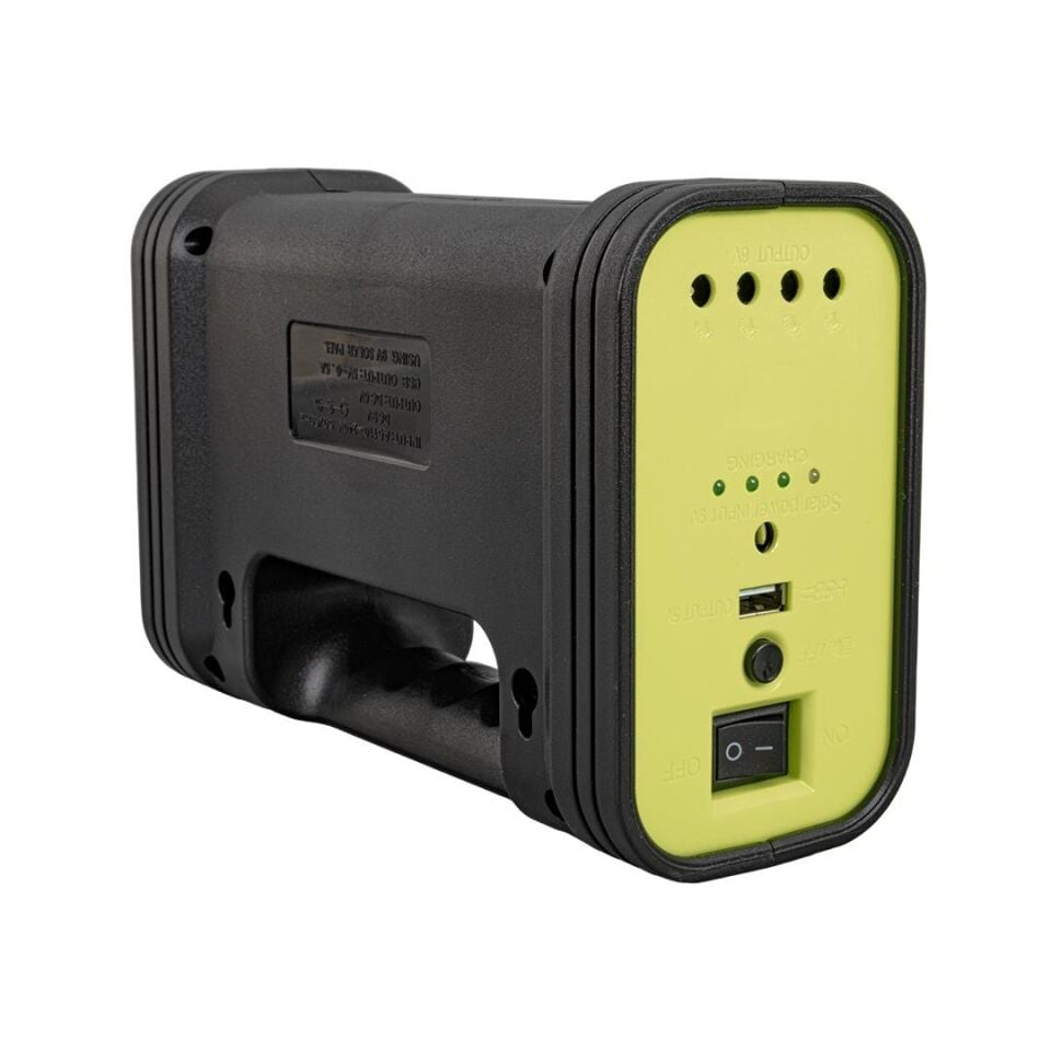 Powermaster GD-12 Solar Panelli 3 Ampullü Solar Güneş Enerjili Işıldak Fener Kamp Lambası Aydınlatma