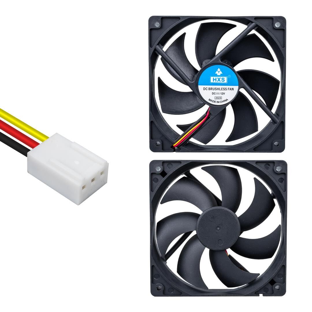 Ayt Powermaster IC-216 Fırçasız DC Fan 120X120x25mm 12 Volt 3 Pin 12x12x2,5 Cm Soğutucu Fan Soketli