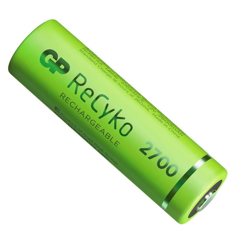 Gp Recyko AA Kalem Pil 2600 Mah Şarjlı 4 lü Pil Şarj Edilebilir Pil