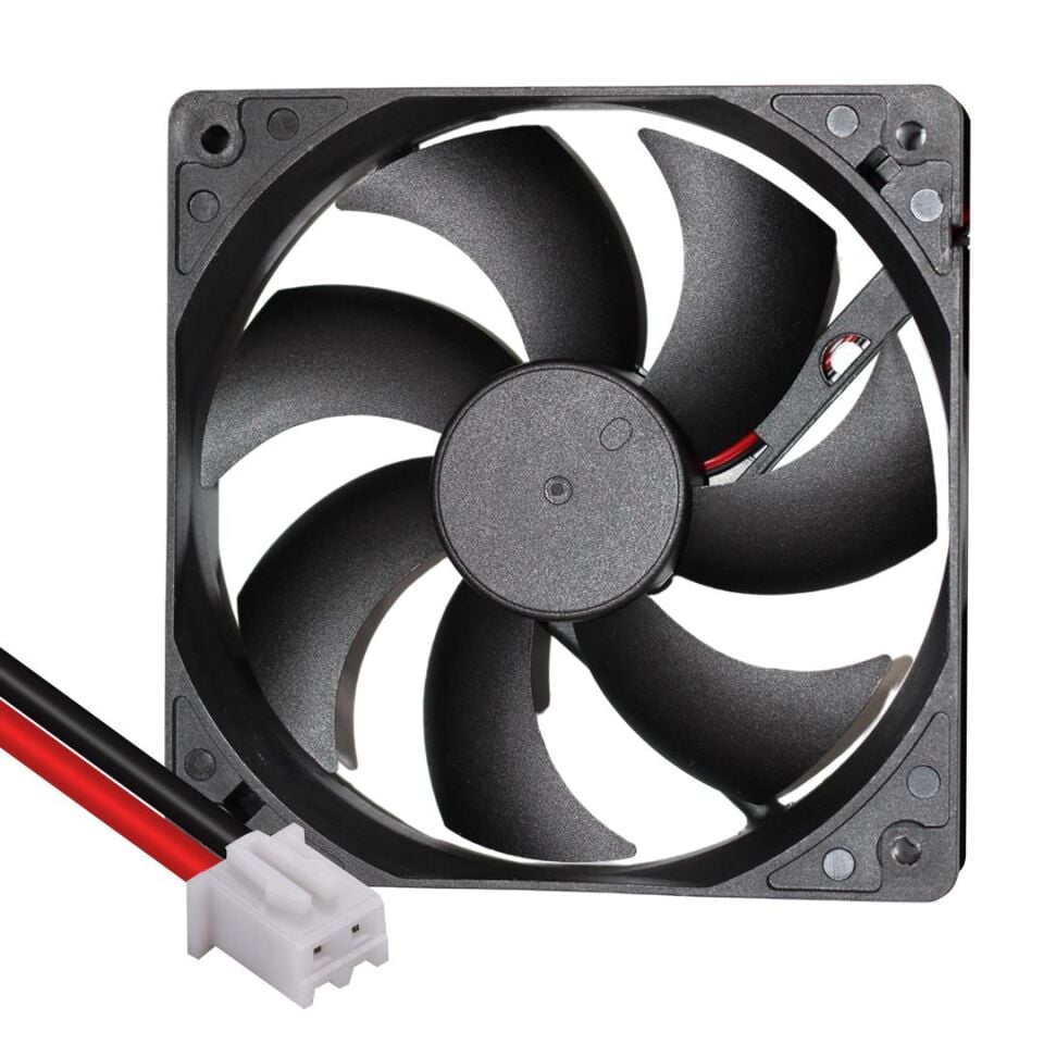 Powermaster 12x12x2,5 Cm Dc Fan 120x120x25mm 24 Volt 0,45 Amper Soğutucu Fan