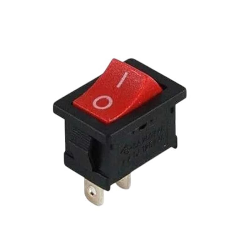 Ayt Powermaster IC-125B-1 Mini Kırmızı Işıksız On-Off Aç Kapa Anahtar Düğme Buton
