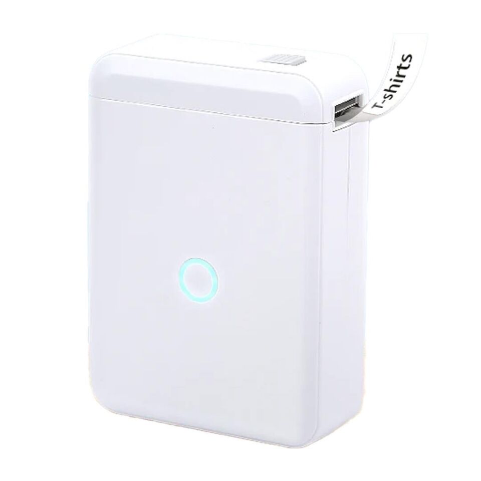 Powermaster PM-20343 Kablosuz Taşınabilir Bluetooth lu Etiket Makinesi Yapışkanlı 15mm Genişlik Kablosuz Yazıcı