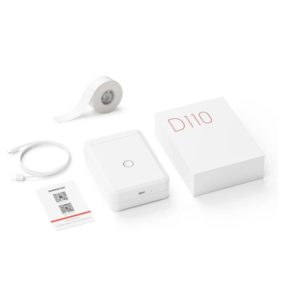 Powermaster PM-20343 Kablosuz Taşınabilir Bluetooth lu Etiket Makinesi Yapışkanlı 15mm Genişlik Kablosuz Yazıcı