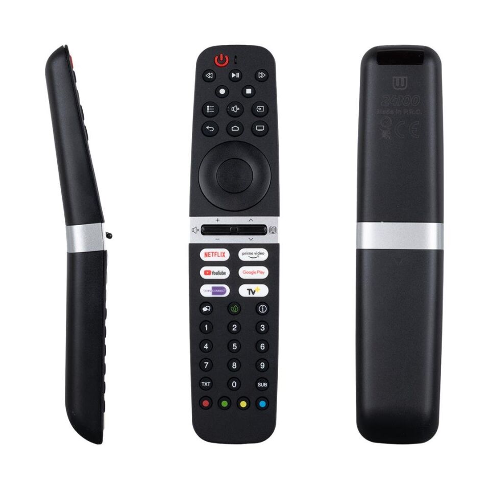 Ayt Weko Kl Arçelik Ses Komutsuz Netflix Prime Video Bienconnect Google Play Youtube Tuşlu Lcd Led Tv Kumandası