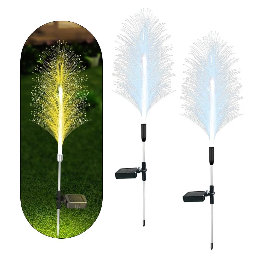 Ayt Powermaster PM-21642 7 Renkli Solar Güneş Enerjili Bahçe Aydınlatması Led 7 Renkli 2 Li Dekoratif Lamba