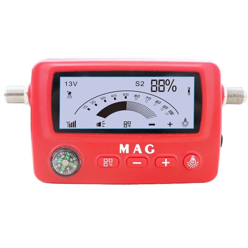 Mag Mg-6303 Lcd Ekranlı Digital Uydu Yön Bulucu 65x28 mm Uydu Ayarlama Cihazı