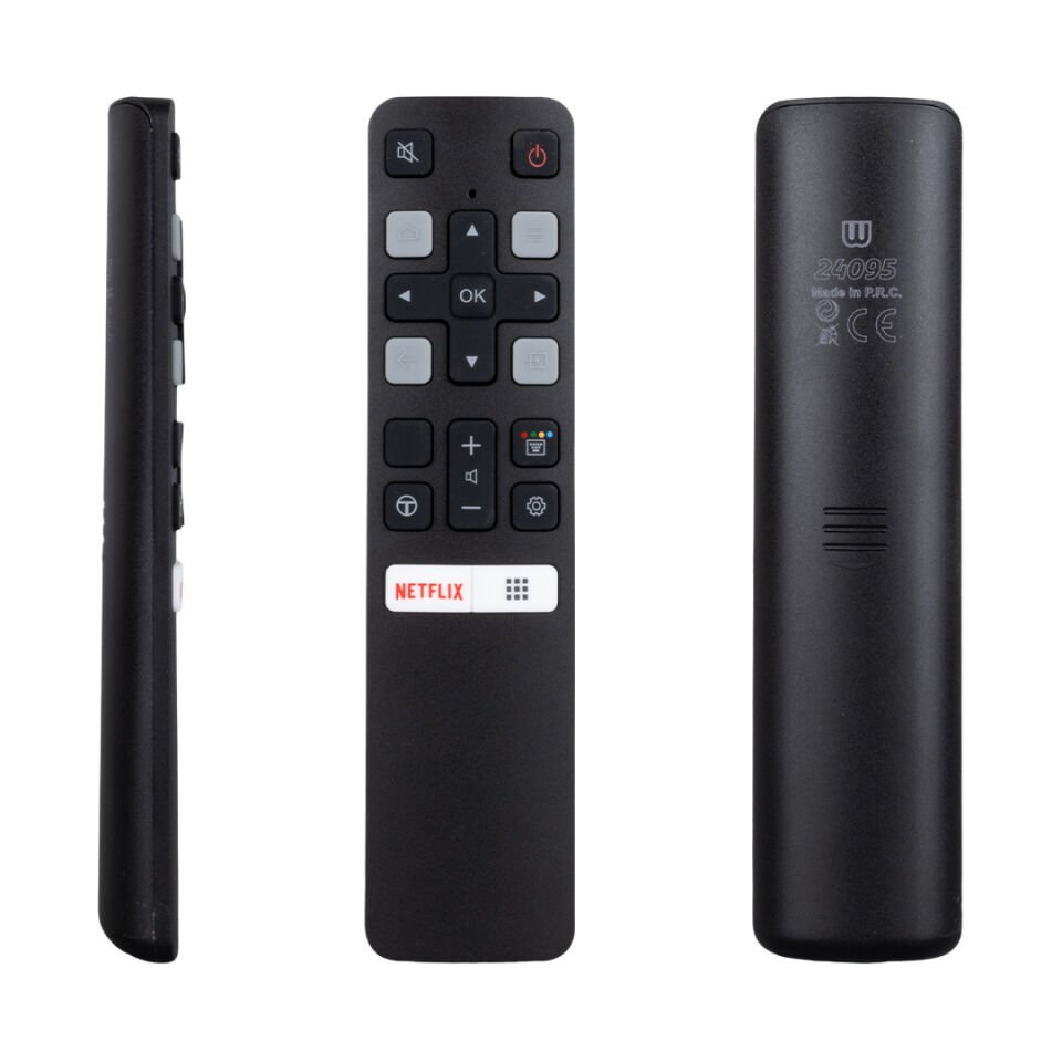 Ayt Tcl RC 802V FMR1 Android Tv Netflix Tuşlu Akıllı Lcd Led Tv Kumanda
