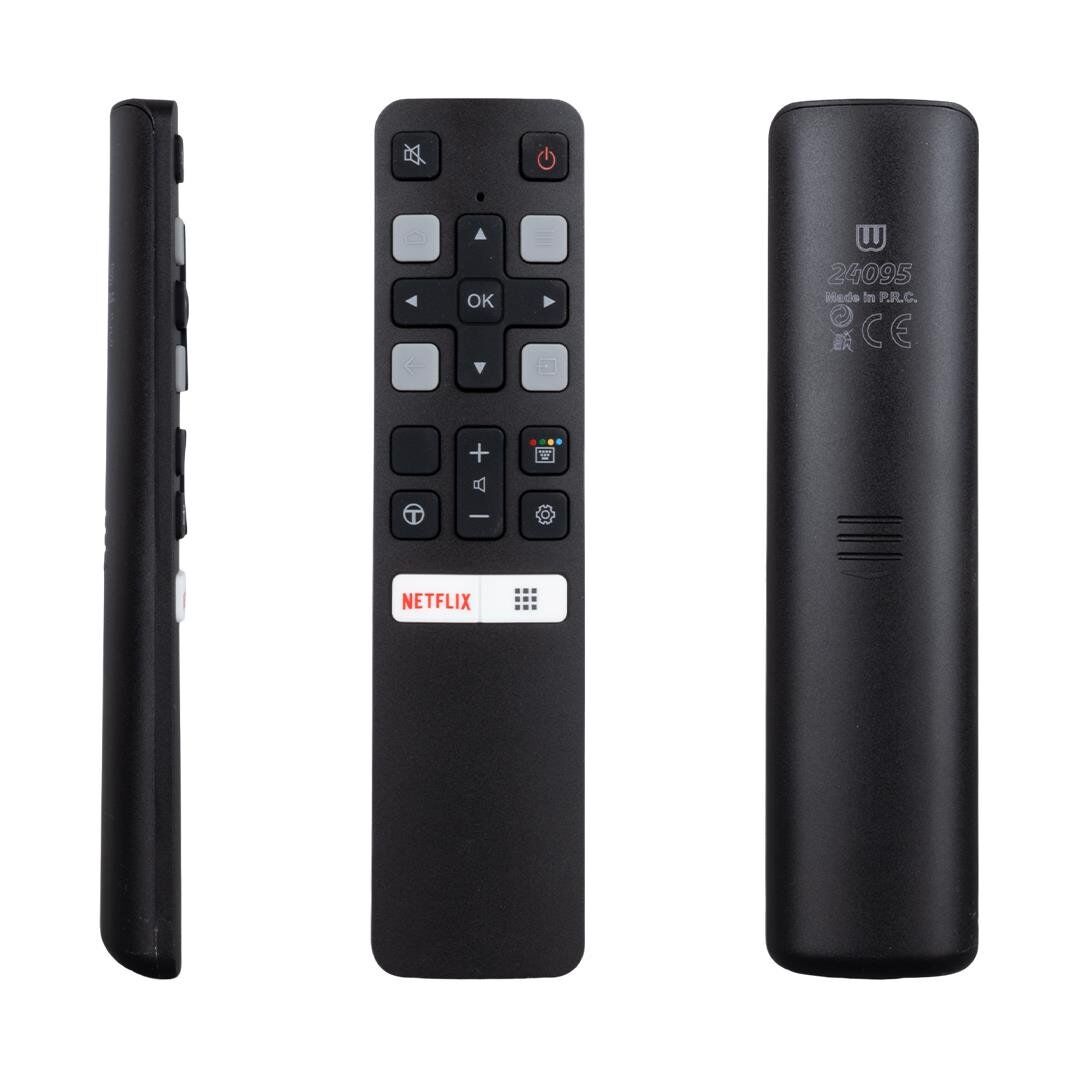 Ayt Tcl RC 802V FMR1 Android Tv Netflix Tuşlu Akıllı Lcd Led Tv Kumanda
