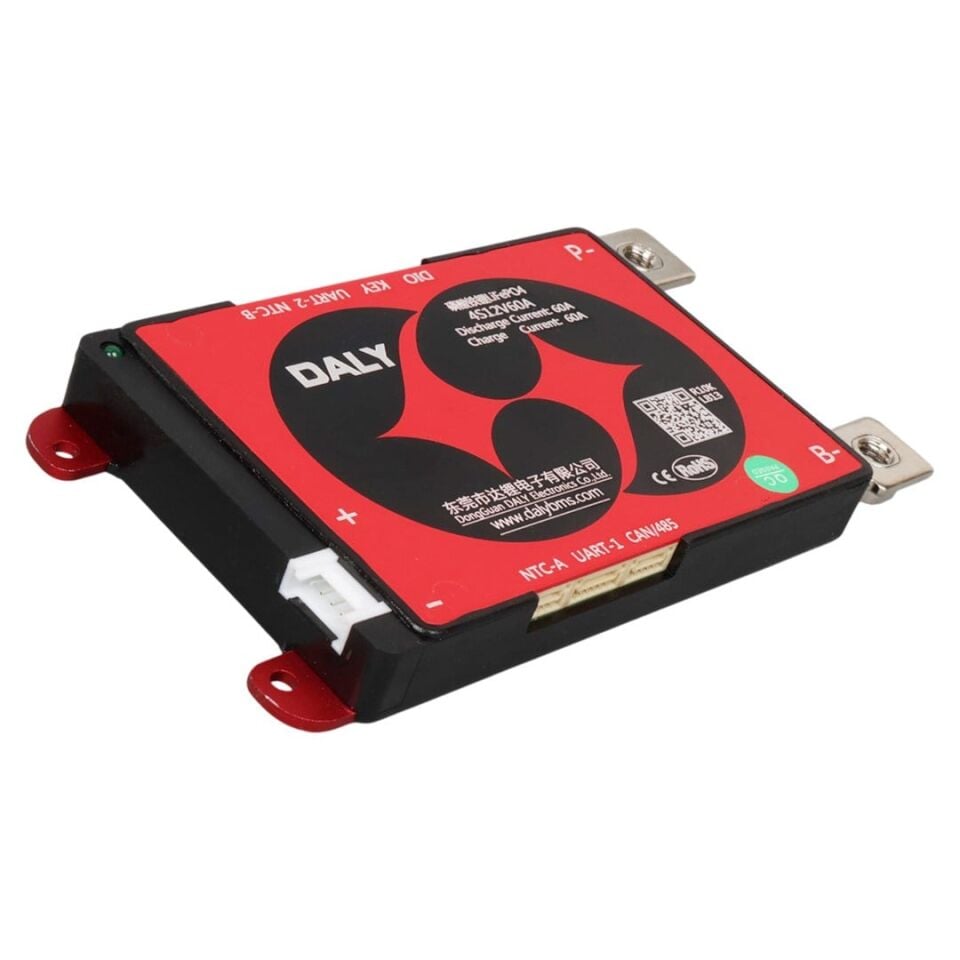 DALY LFP 4S 12V 60A Smart Lifepo4 Akıllı BMS Pil Koruma Modülü