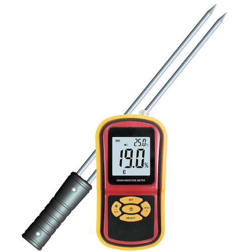 BENETECH GM640 Tahıl Mısır Buğday Çeltik Nem Ölçer Cihazı Aleti