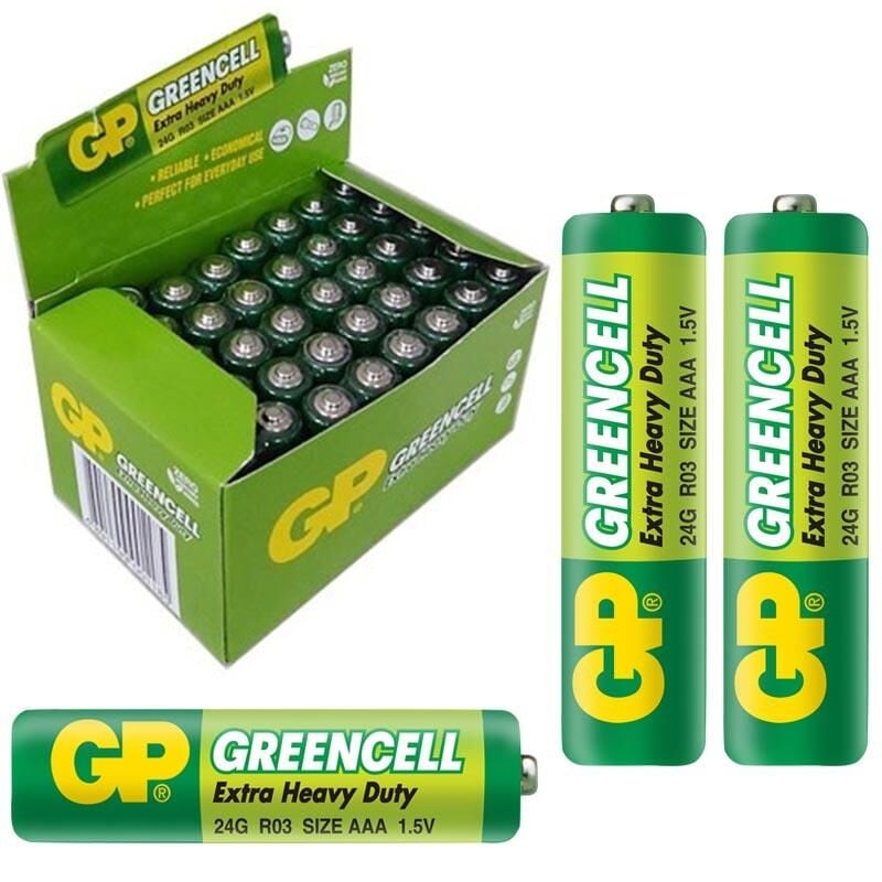 GP 24G-2S2 Greencell AAA 40'lı İnce Kalem Pil