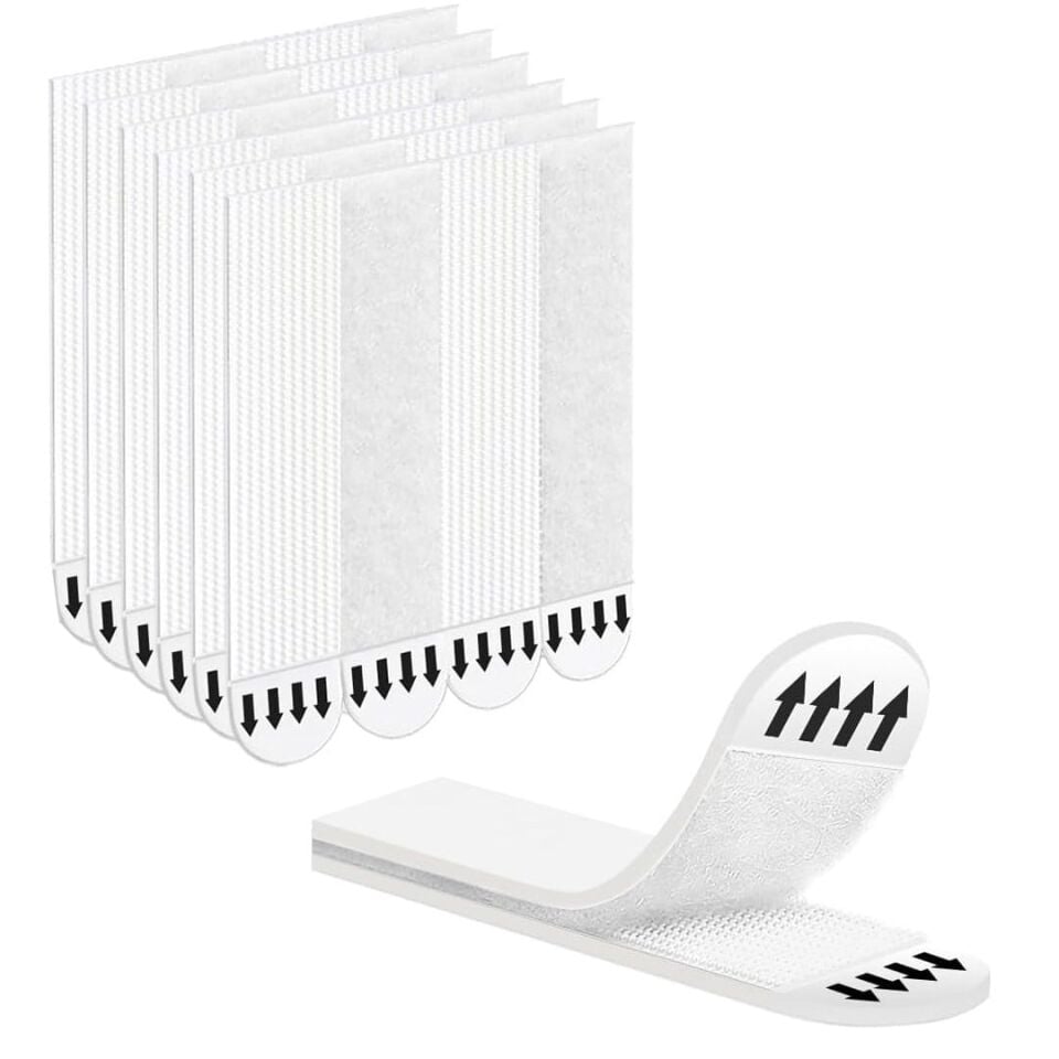 Sunup SN-29147 12 Çift Fotoğraf Çerçevesi İçin Sticker Cırt Cırtlı Montaj Şeridi