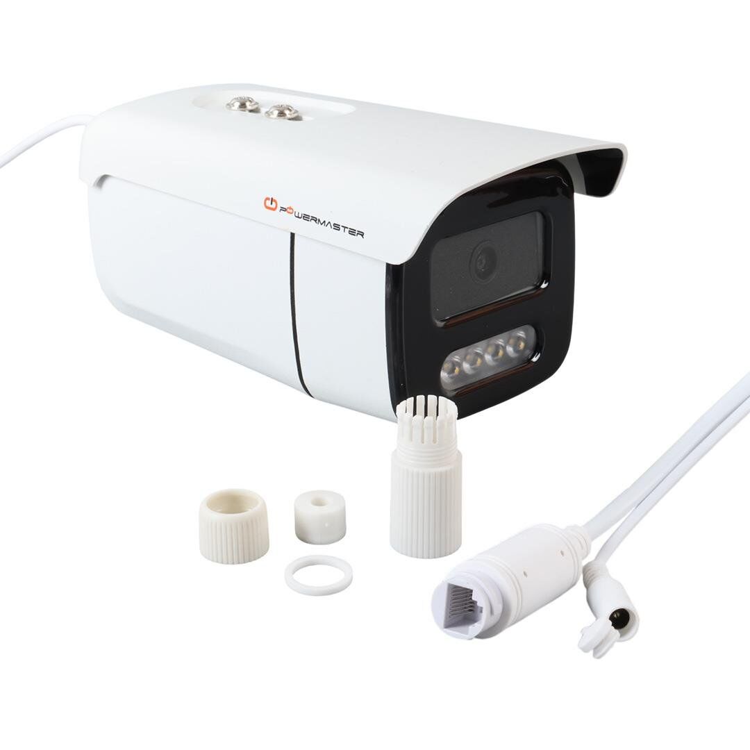Powermaster PM-19419 3 MP 4 Atom Led Ipc Metal Kasa Poe siz IP Bullet Kamera Güvenlik Kamerası