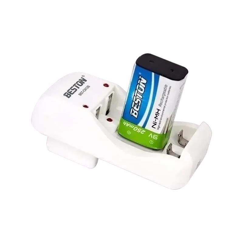 Ayt Beston BST-C812 2 x AA-AAA 1 x 9 Volt Pil Şarj Cihazı 9V Pil Şarj Aleti