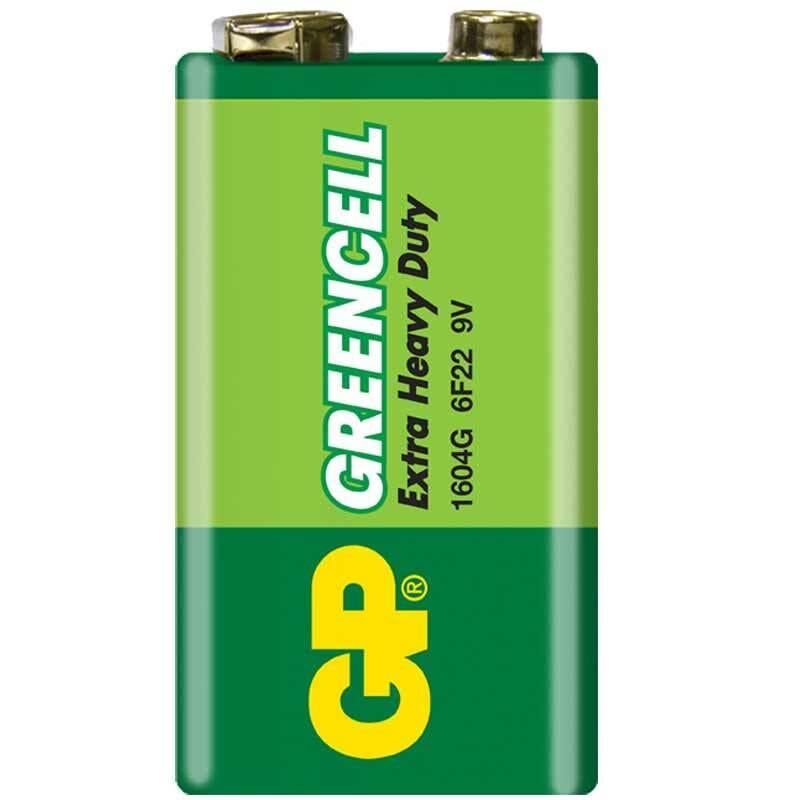 GP 1604G-B Greencell 9 Volt Pil 10'lu Paket
