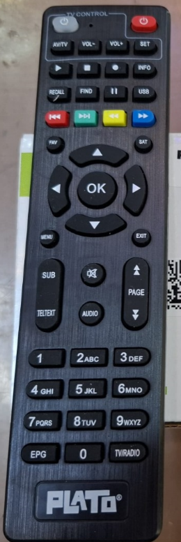 Ayt Plato Multi Mini Scart Hd Botech Mini Scart Hd Botech Piko 502 HD TV Kontrollü Uydu Alıcı Kumandası