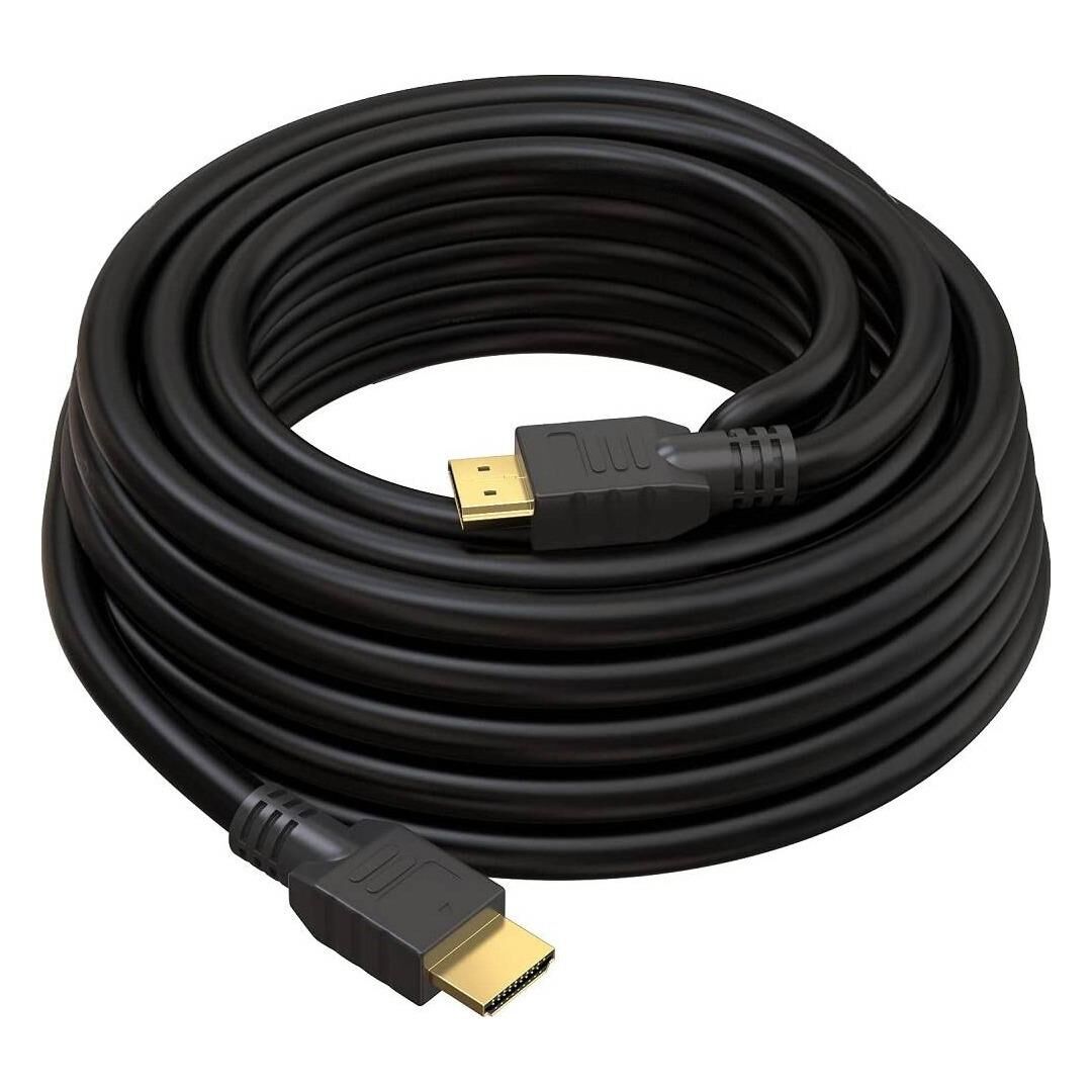 Powermaster HDMI Kablo 30 Metre Plastik Düz Gold