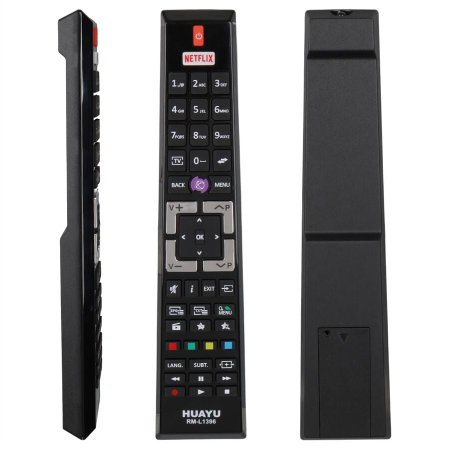 HUAYU KL RM-L1396 VESTEL-REGAL-SEG NETFLIX TUŞLU BLİSTERLİ LCD LED TV KUMANDA