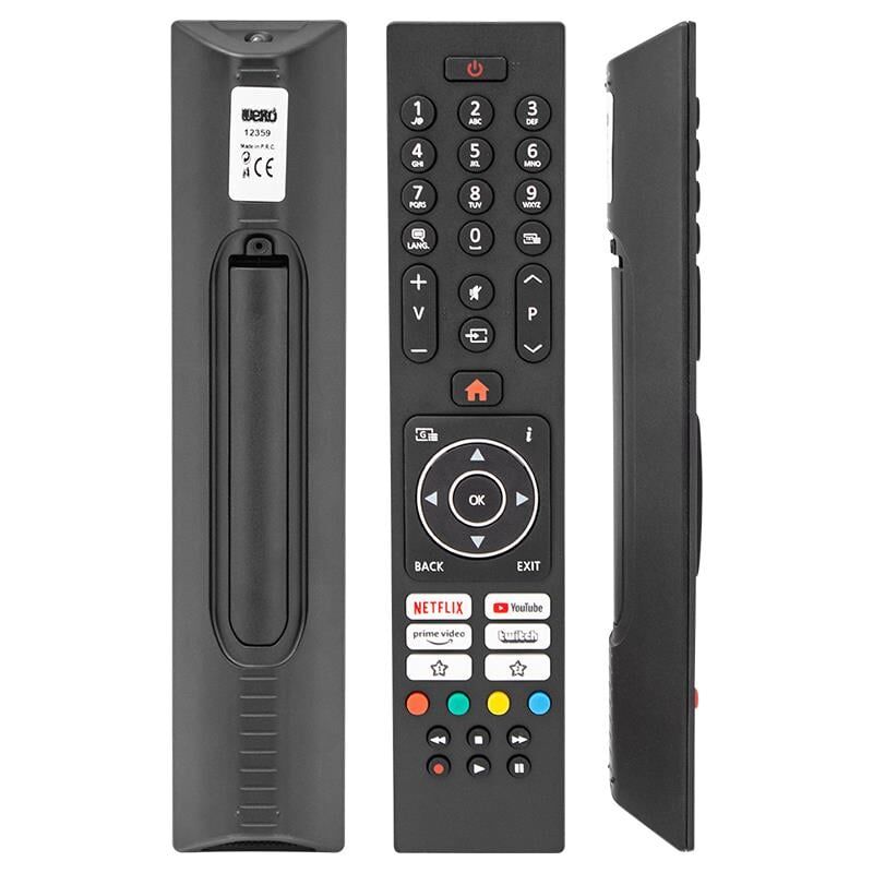 Ayt Vestel Netflix Prime Video Youtube Twitch Tuşlu LCD LED TV Kumanda