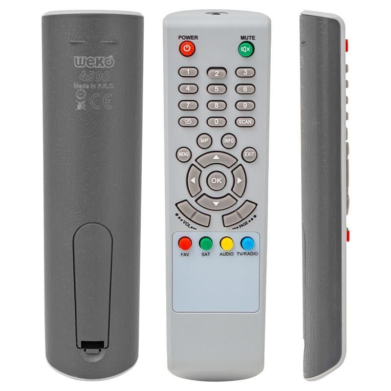 Weko Silvermax DM 800 FTA Uydu Alıcı Kumandası