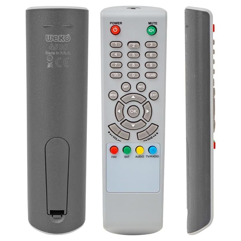 Weko Silvermax DM 800 FTA Uydu Alıcı Kumandası