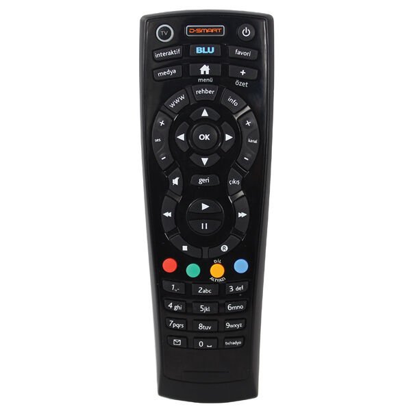 Weko D-Smart HD BLU Akıllı Uydu Alıcı Kumandası
