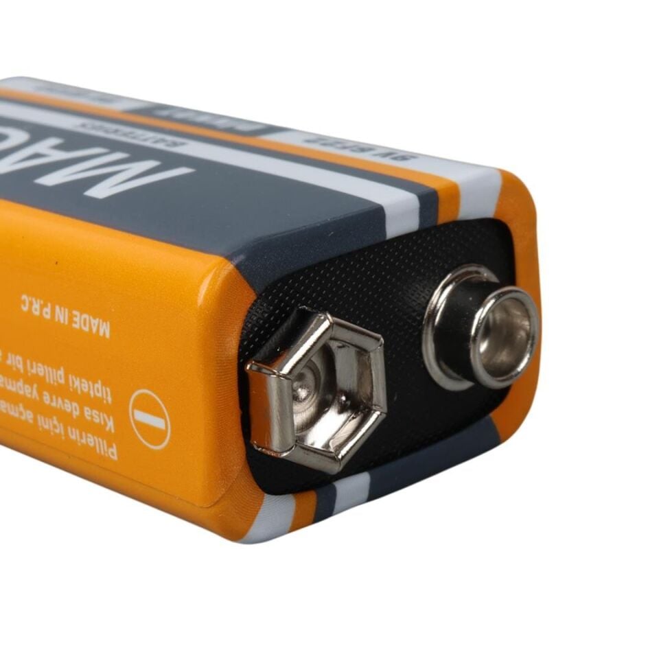 Mag Batteries MG-9 Çinko Karbon 9 Volt Pil (10'Lu Paket)