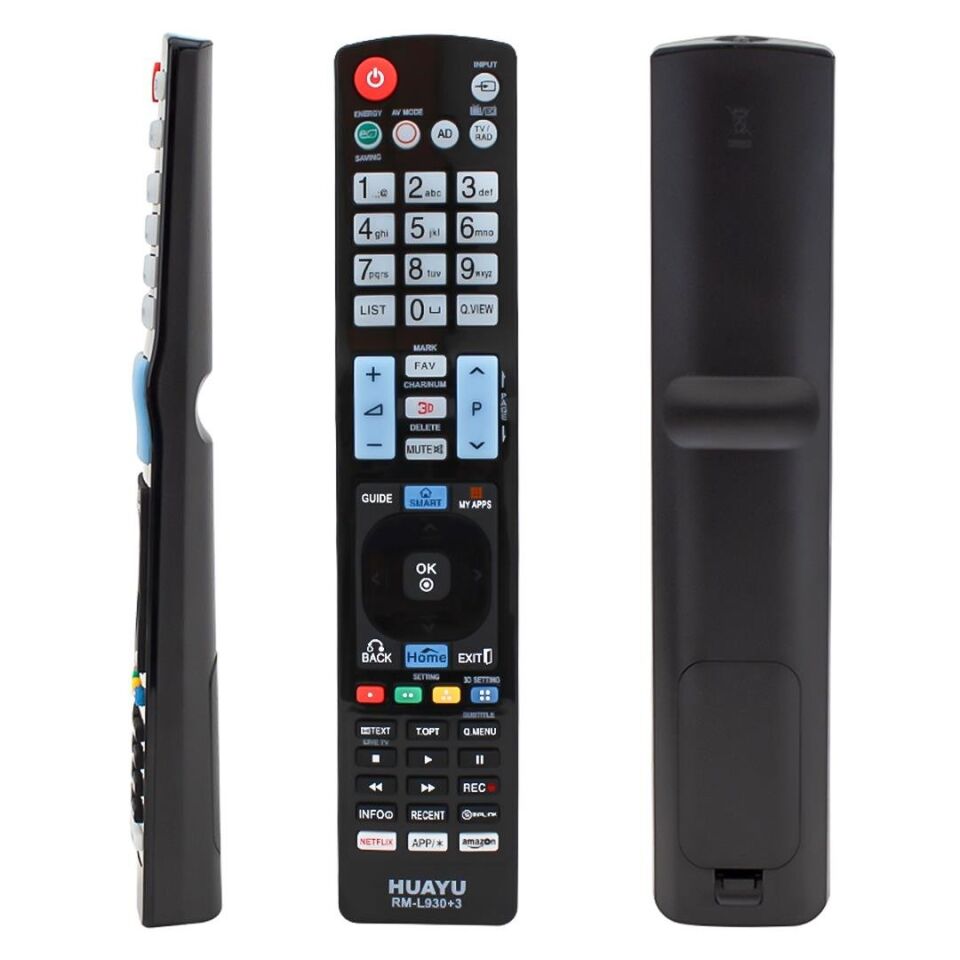 HUAYU RM-L930+3 LG NETFLIX-AMAZON TUŞLU  AMBALAJLI LCD LED TV UNIVERSAL KUMANDA