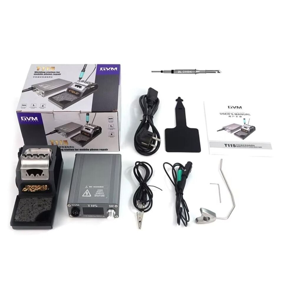 Powermaster GVM-T115 45 Watt SMD Havya İstasyonu 120-450 Derece