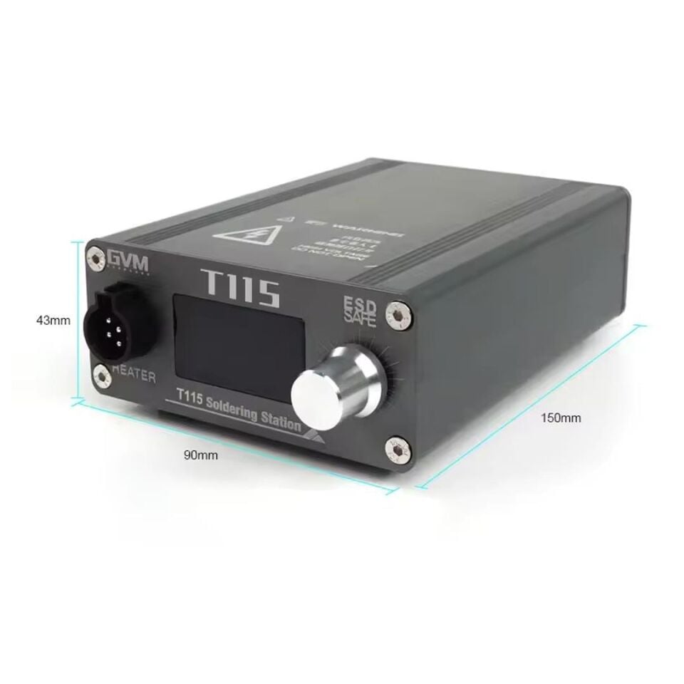 Powermaster GVM-T115 45 Watt SMD Havya İstasyonu 120-450 Derece