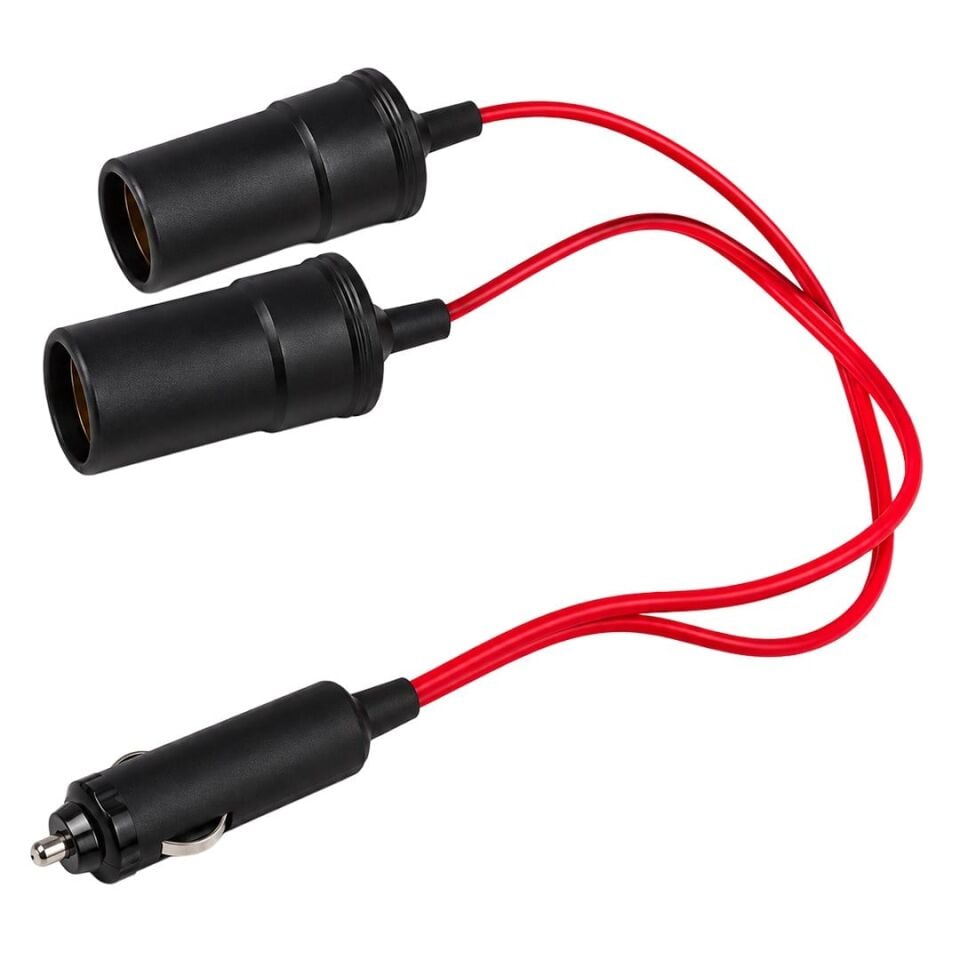Araç Çakmaklık Fiş Çoklayıcı 2 li Oto 12 Volt Çakmaklık Soketi