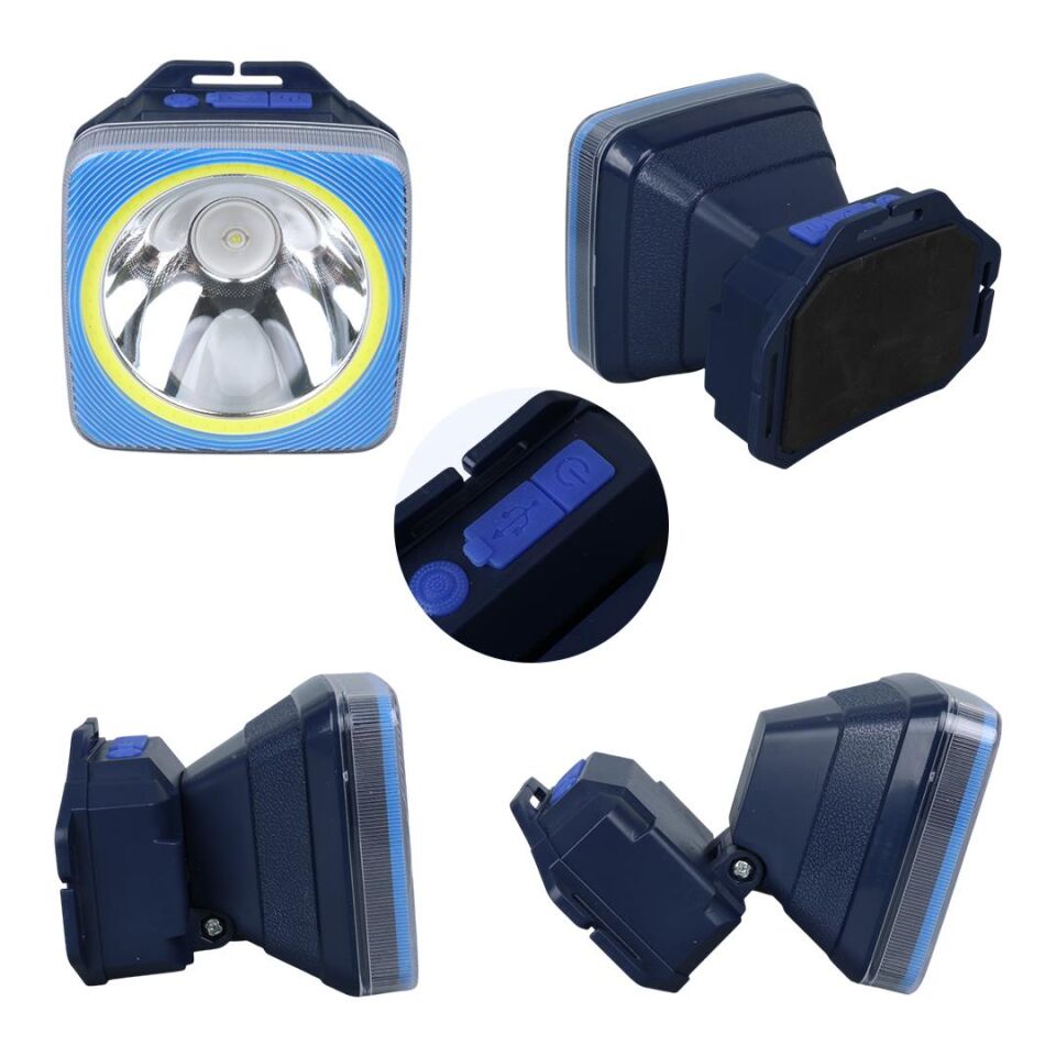 Powermaster ZJ-8004 Cob - Power Led Büyük Boy Kafa Lambası