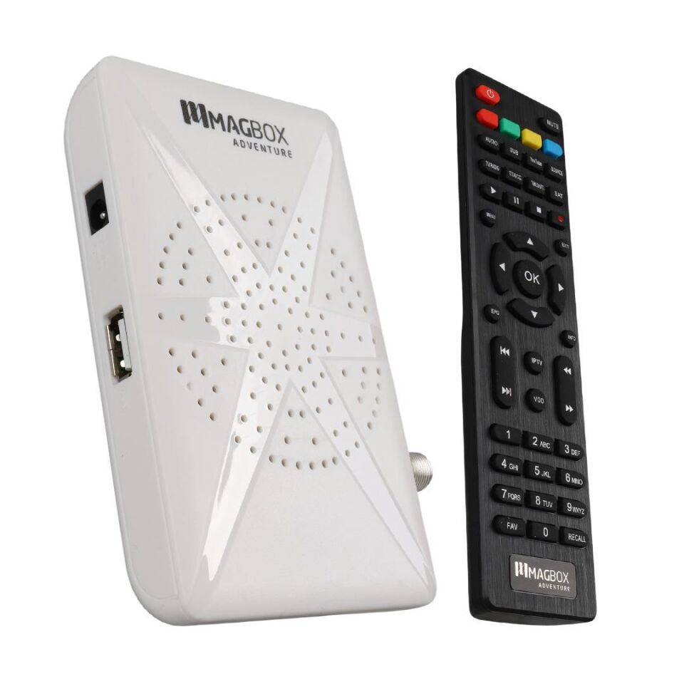Ayt Magbox Adventure Full HD Uydu Alıcısı Cihazı 4000 Kanal Tkgs Youtube USB Destekli Uzatma Display Gözlü