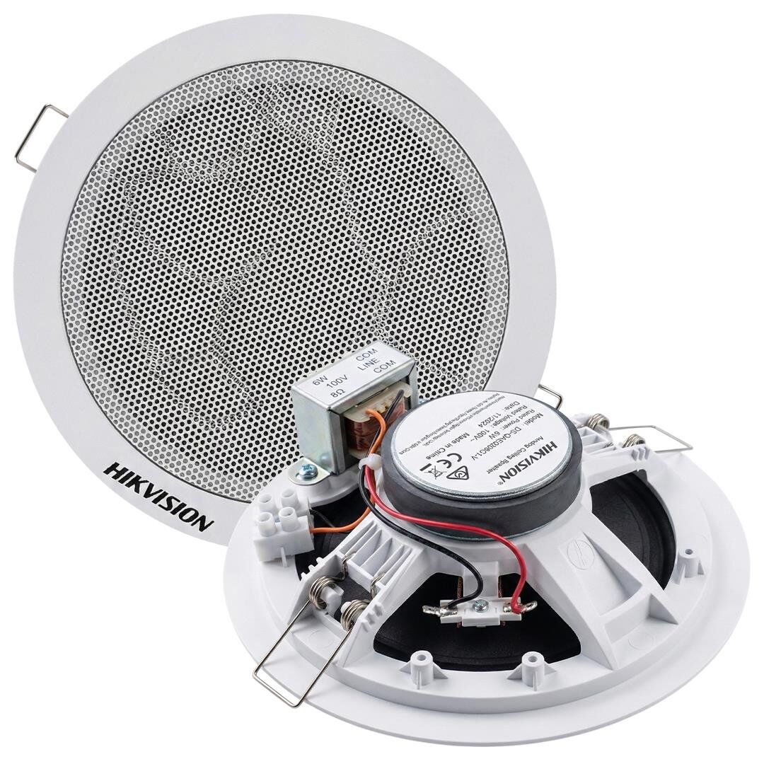 HIKVISION DS-QAE0206G1-V 6 WATT ANALOG ASMA TAVAN HOPARLÖR