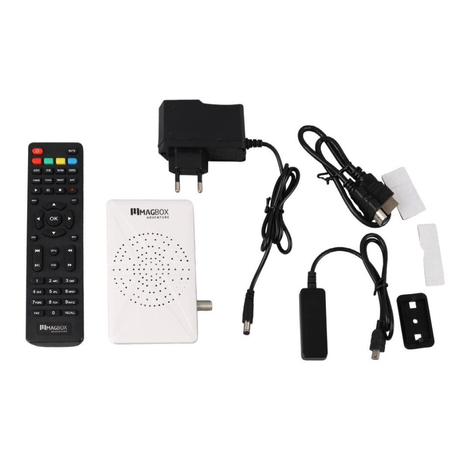 Ayt Magbox Adventure Full HD Uydu Alıcısı Cihazı 4000 Kanal Tkgs Youtube USB Destekli Uzatma Display Gözlü