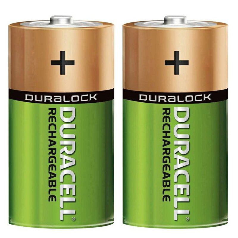 Duracell C Orta Boy 3000mAh Ni-Mh Şarj Edilebilir 2 li Pil Hr14 Dc1400