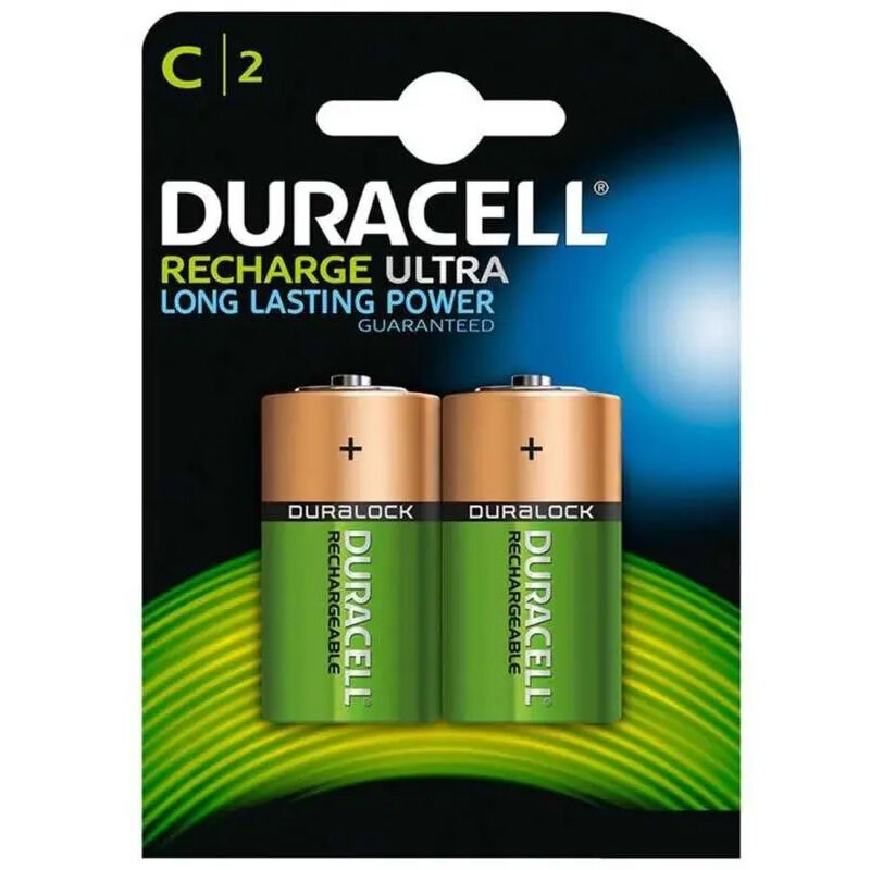 Duracell C Orta Boy 3000mAh Ni-Mh Şarj Edilebilir 2 li Pil Hr14 Dc1400