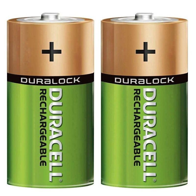 Duracell C Orta Boy 3000mAh Ni-Mh Şarj Edilebilir 2 li Pil Hr14 Dc1400