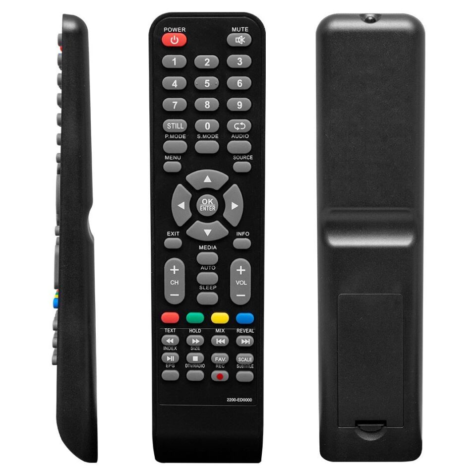 WEKO ONVO/NORDMENDE OV24101/OV32100/OV32101/OV39100/OV42200 LCD KUMANDA 2200-ED001NV1