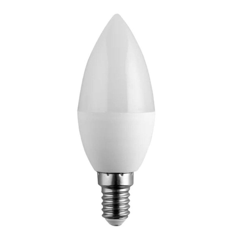 Ledx AL-EEL İnce E14 Duy 7 Watt Beyaz Işık Buji LED Ampul