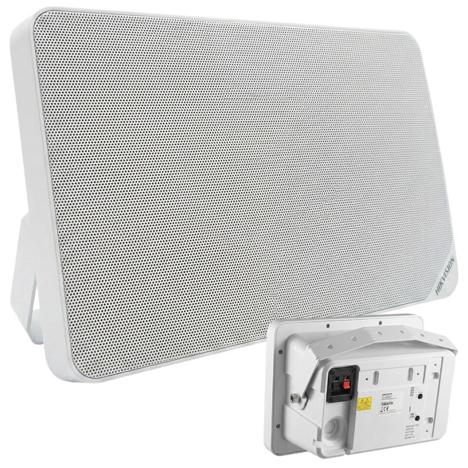 Hikvision DS-QAE0120G1R 5.25'' 20W Analog 100V Trafolu Sütun Kabin Hoparlör Beyaz
