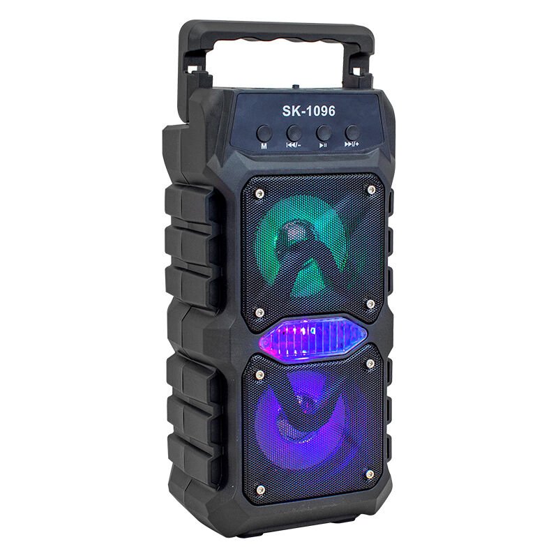 Magicvoice SK-1096 20 Watt Usb SD AUX Radyo Bluetooth Destekli Mikrofon Girişli Taşınabilir Hoparlör Mevlüt Hoparlörü